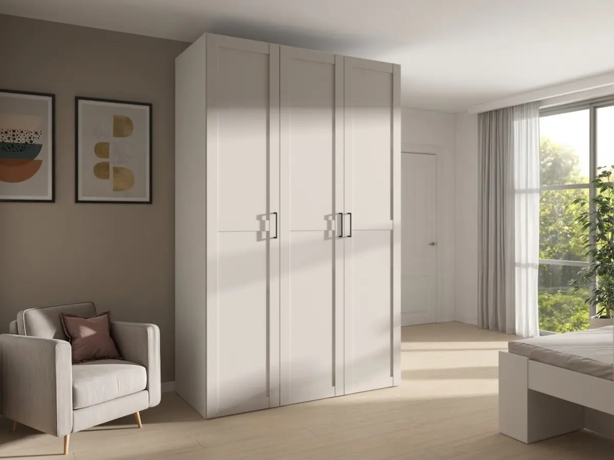 Armario modular Flex 150 cm con 3 puertas cachemira