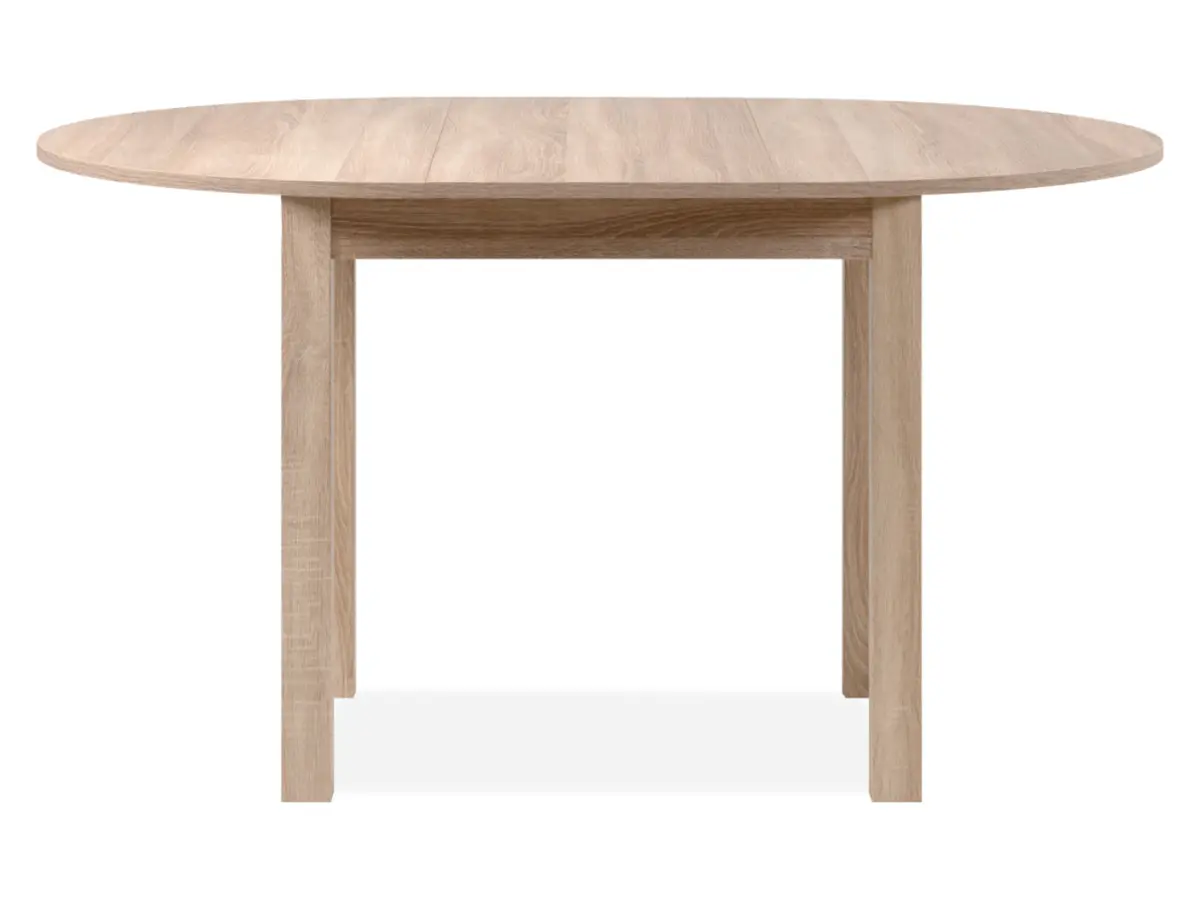 Mesa redonda extensible Coburg 100-140/x76 roble sonoma