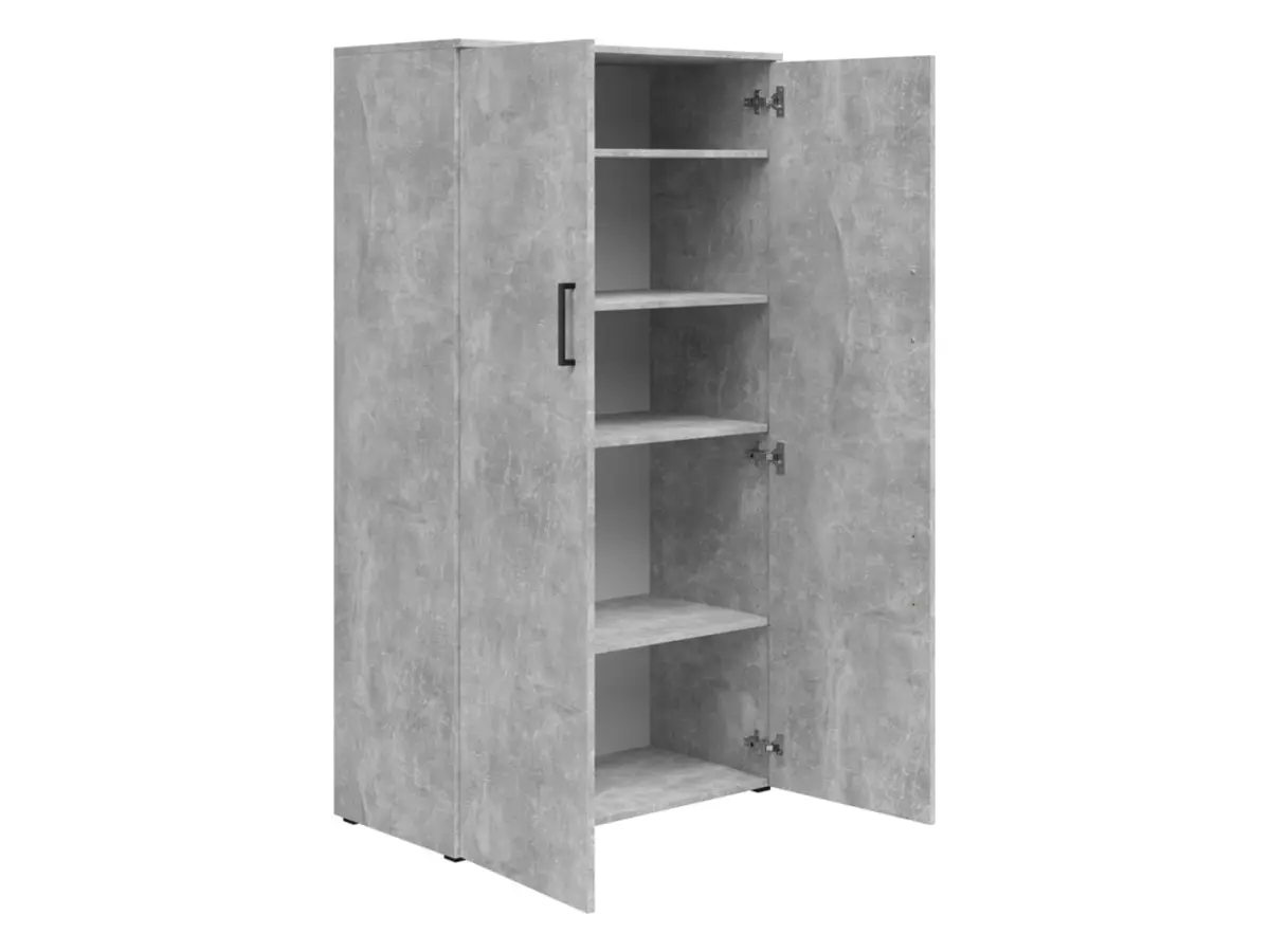 Estantería MultiDo 80 cm con 2 puertas atelier claro