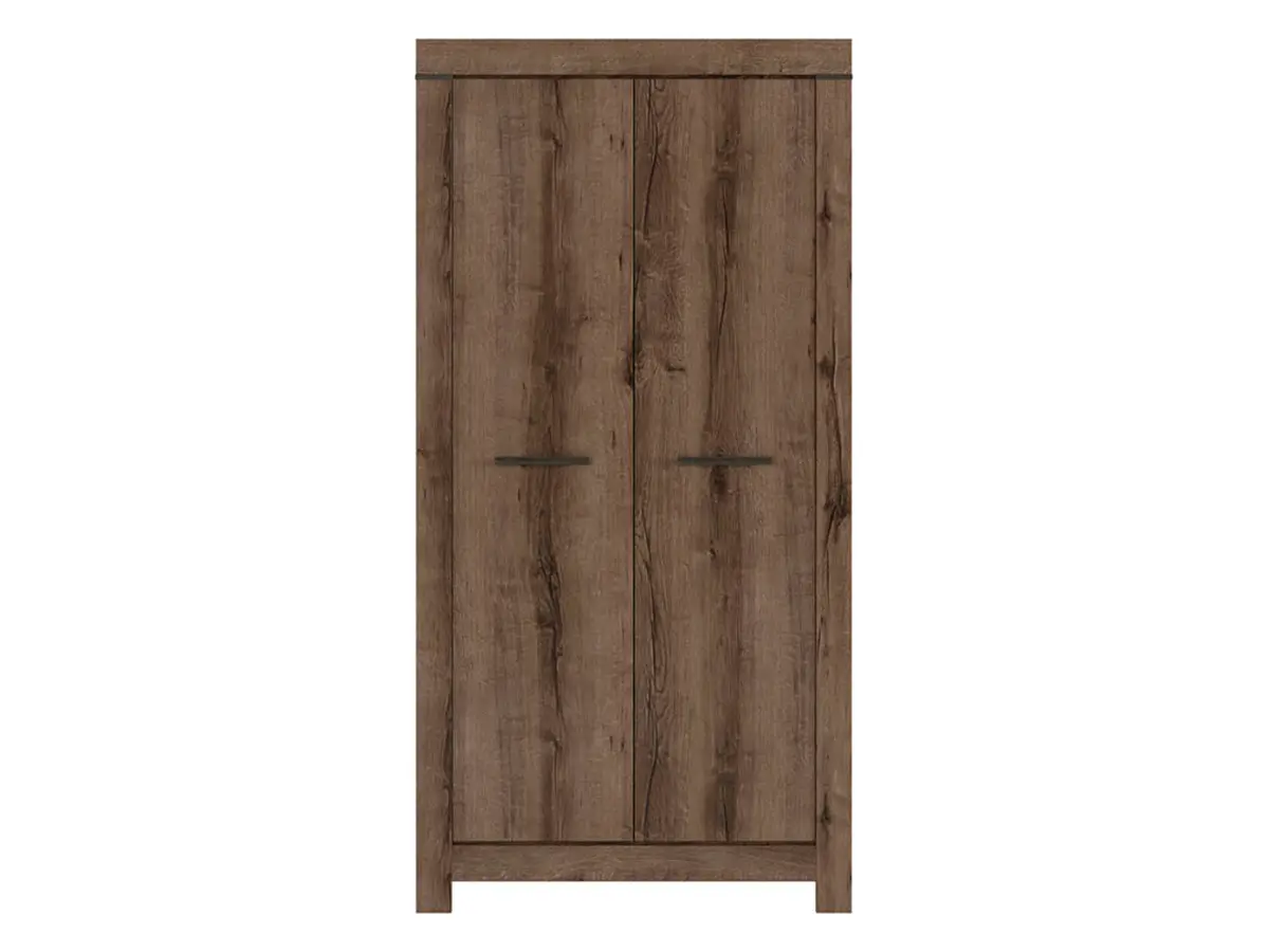 Armario de dos puertas Balin 98 cm roble monastery