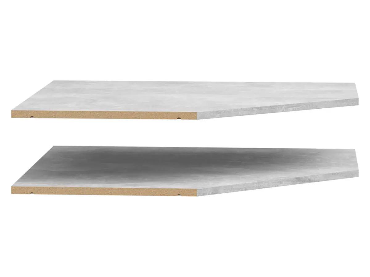 Estantes esquineros MultiDo 71,5x71,5 cm atelier claro