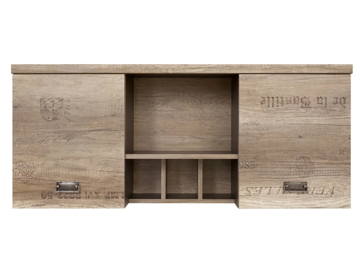 Armario colgante Malcolm 120 cm con puertas roble canyon monument