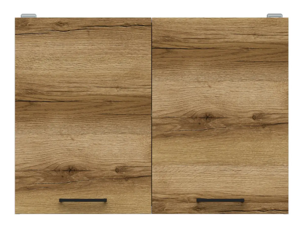 Armario de cocina superior Junona Line 80 cm de dos puertas roble delano claro