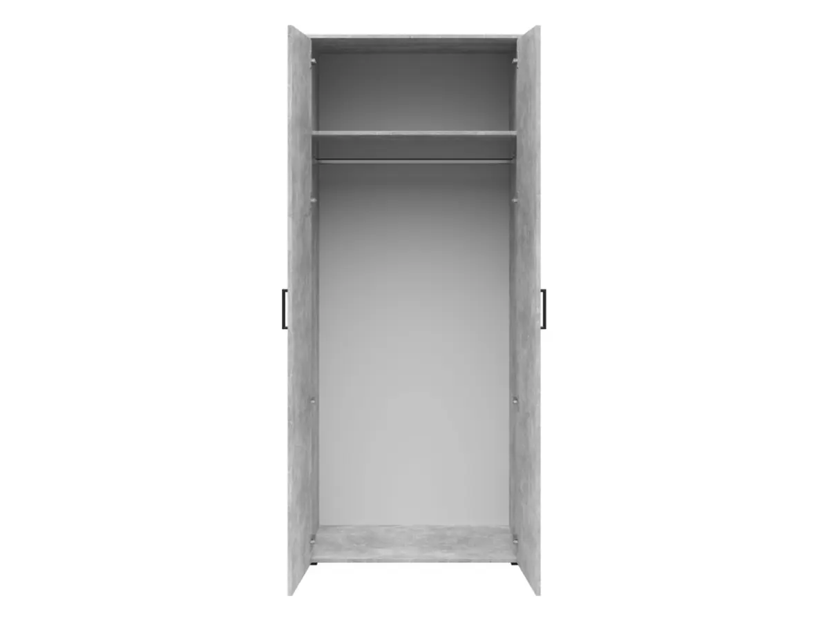 Armario de dos puertas MultiDo 80 cm atelier claro