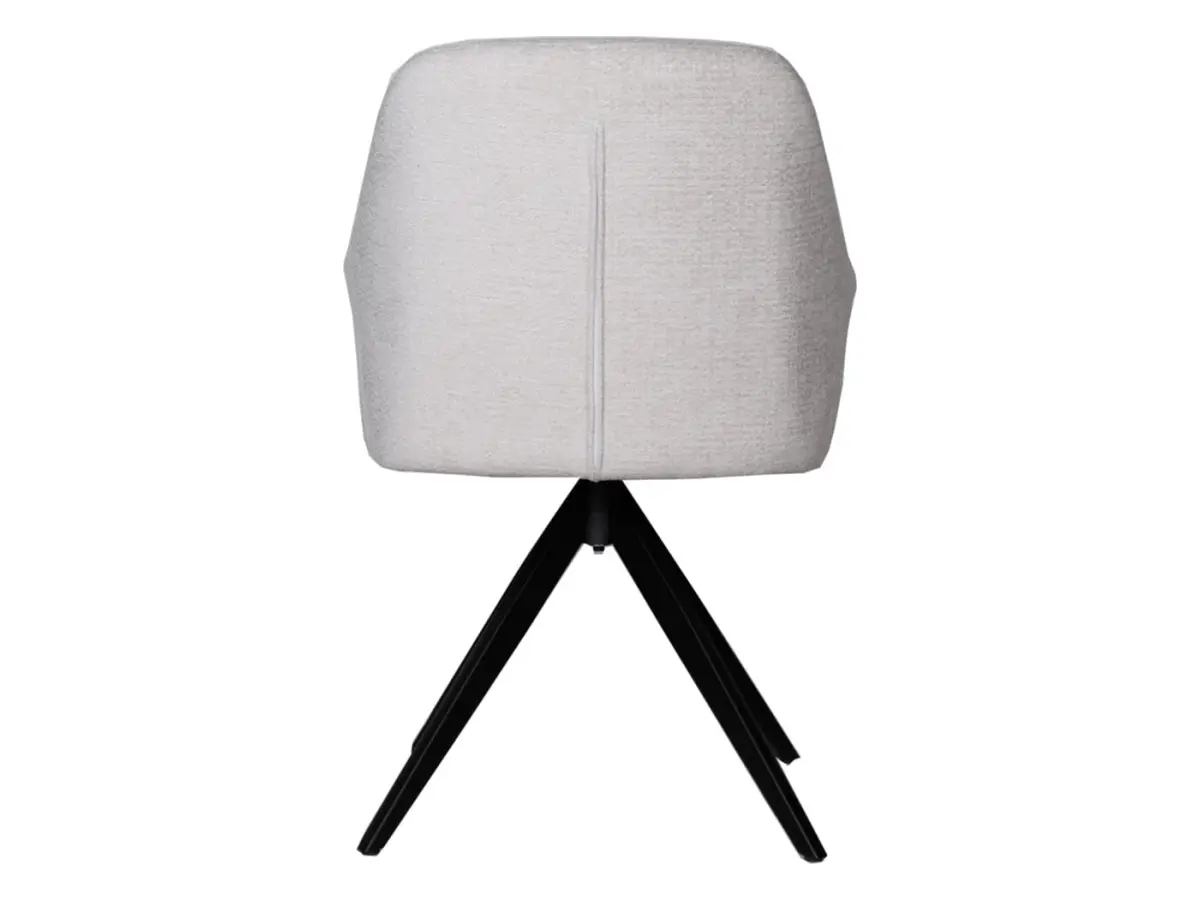 Крісло м'яке Chort поворотне кремове