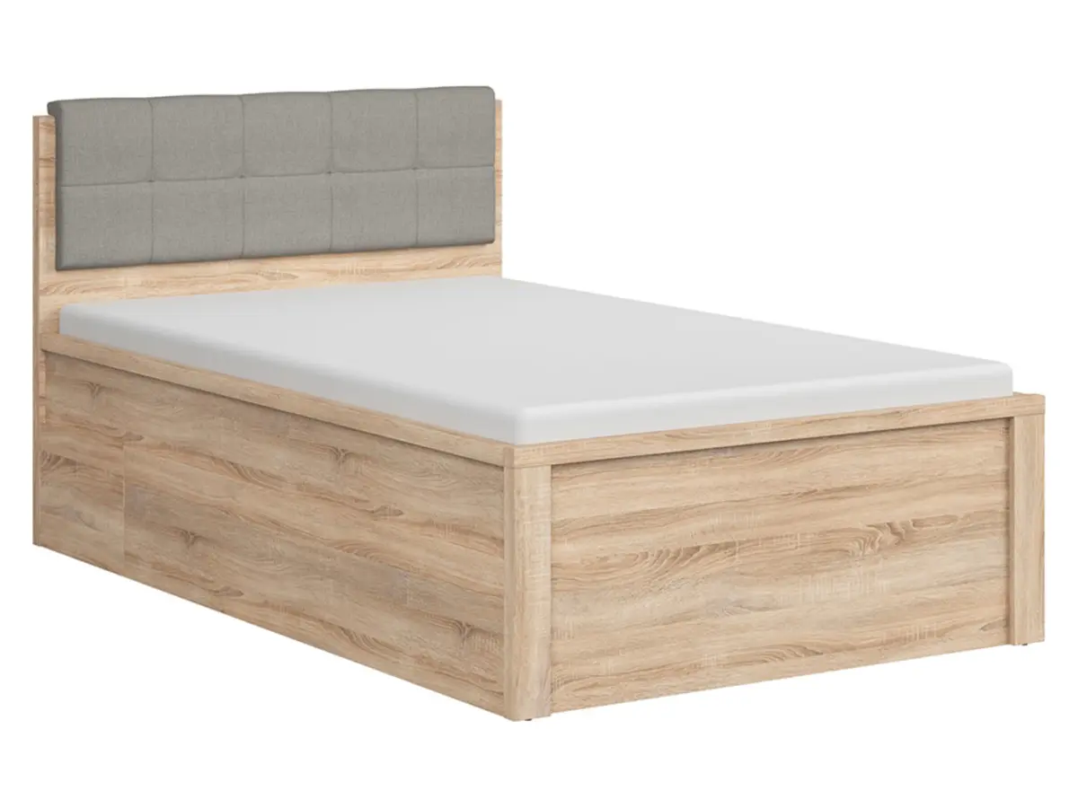 Cama Kaspian T 120x200 roble sonoma