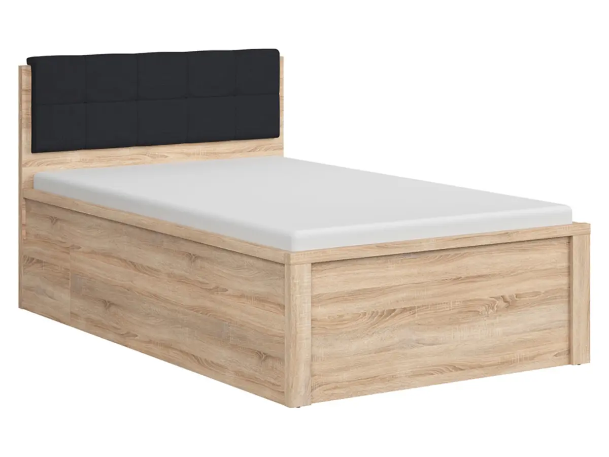 Cama Kaspian T 120x200 roble sonoma