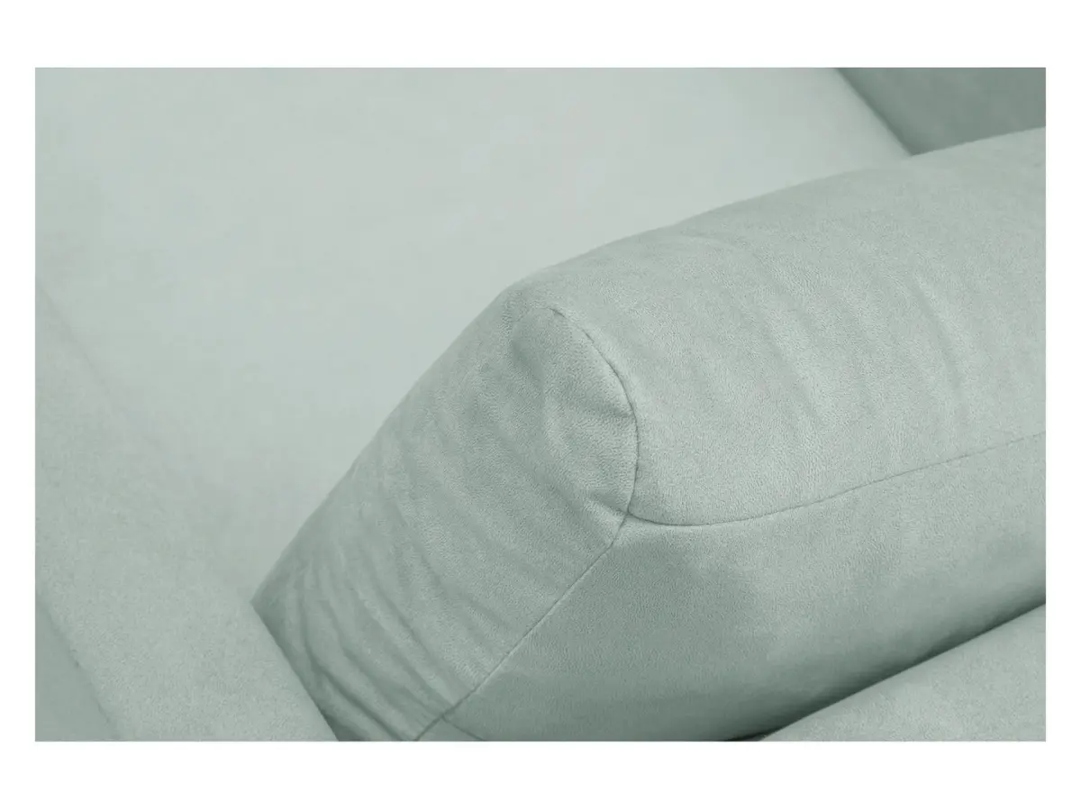 Sofá cama individual Bunio con arcón verde