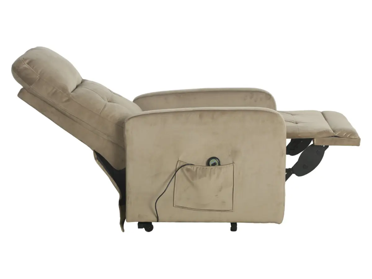 Sillón tradicional Grand con función relax beige