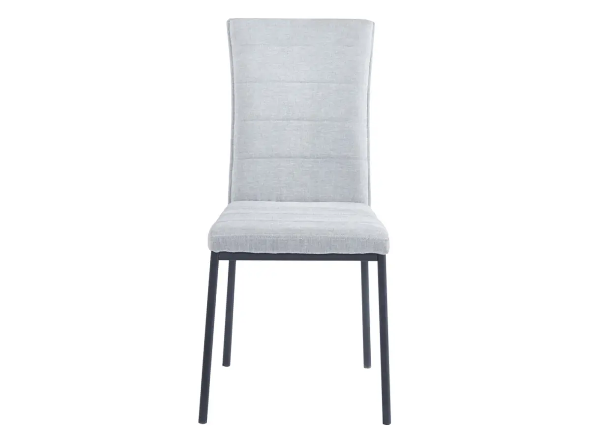 Silla tapizada Edla gris