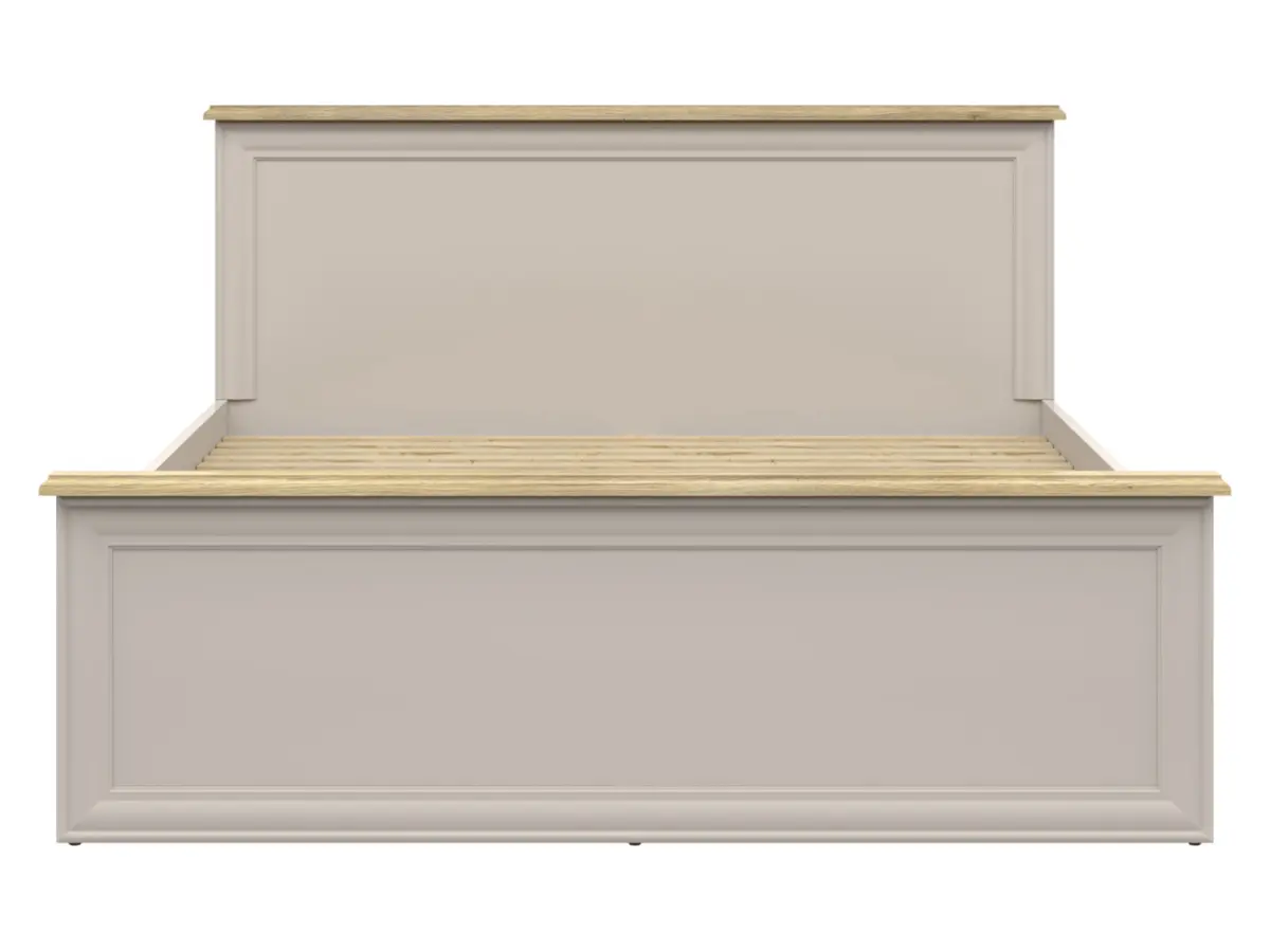 Кровать Anga A 160x200 кашемир/дуб маувелла