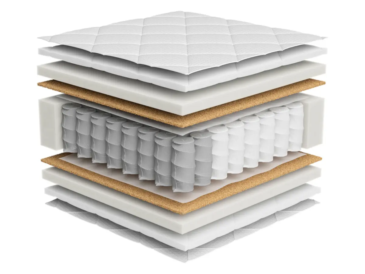 Colchón de muelles ensacados Alya 90x200 H4