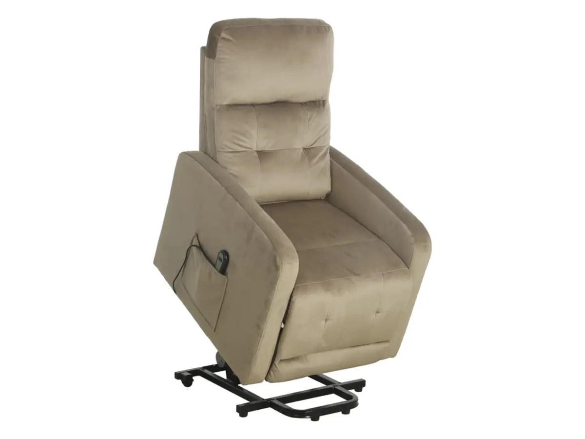 Sillón tradicional Grand con función relax beige