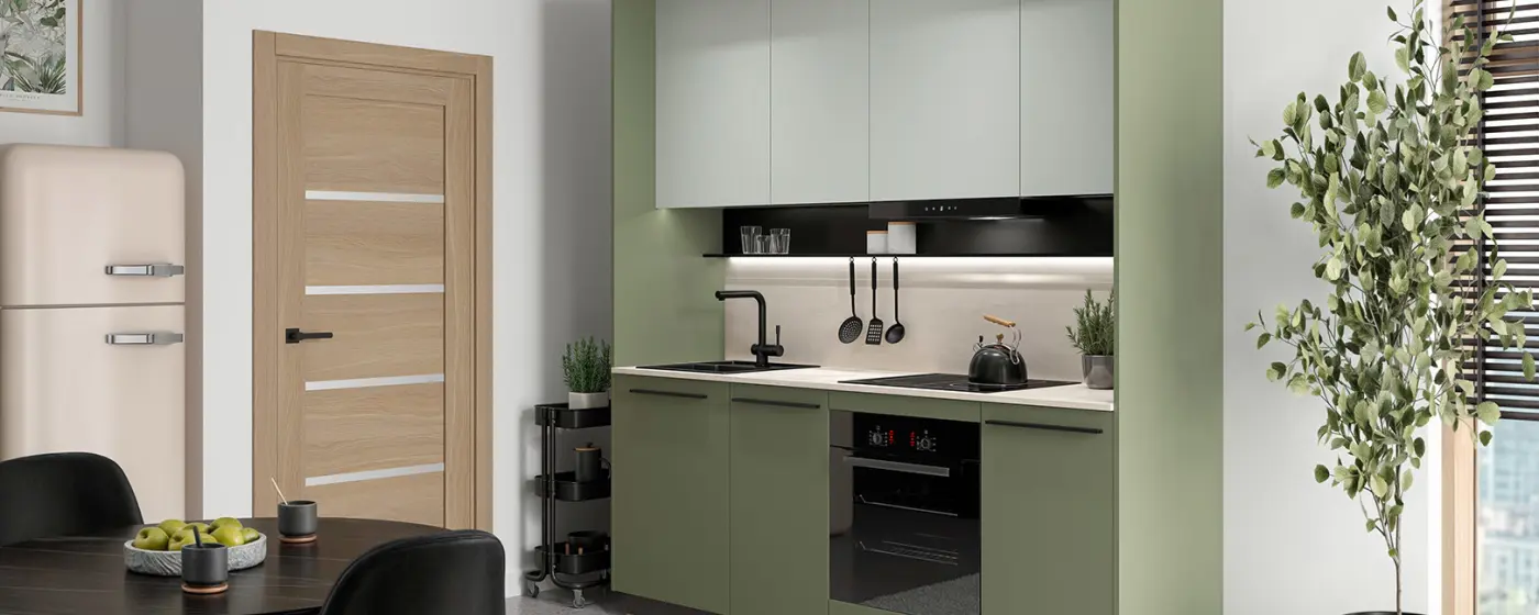 Paneles de acabado Milino 210 cm - Smoke Green