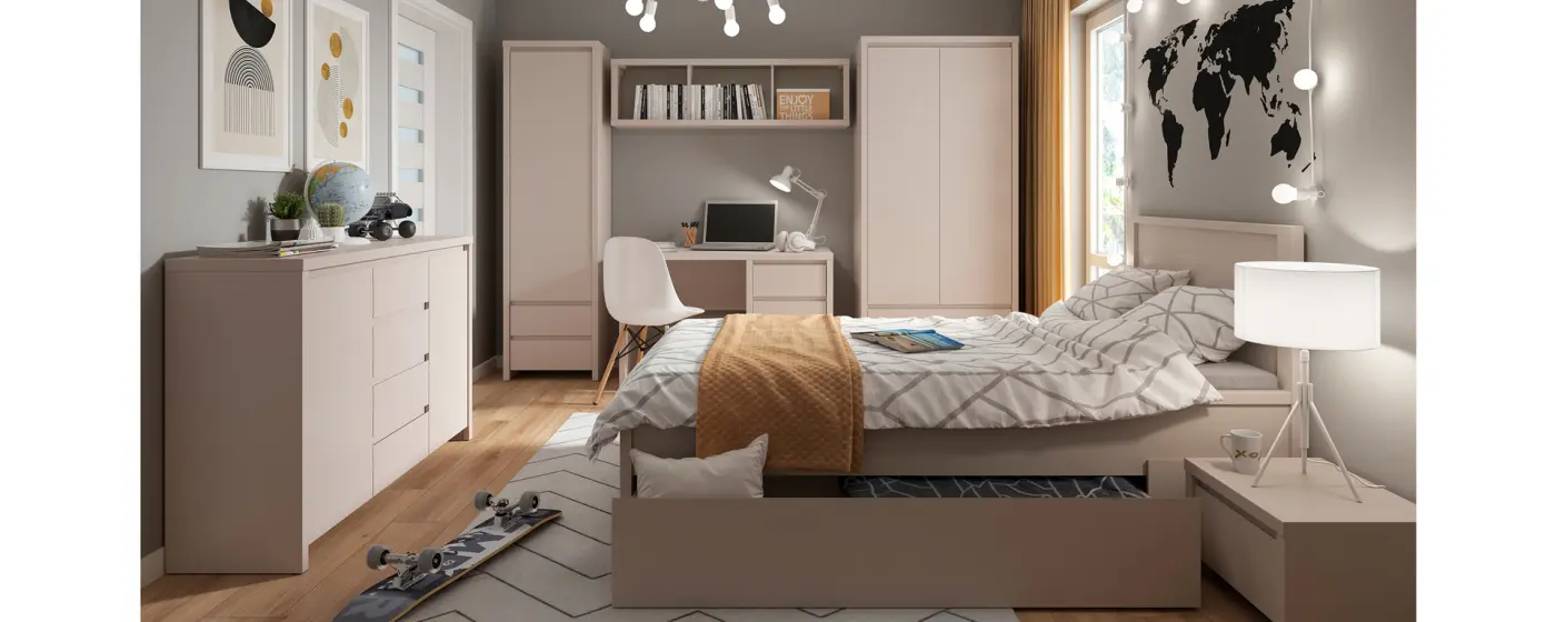 Cama Kaspian 120×200 Cachemira