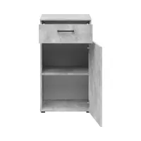 Chest of drawers MultiDo 45 cm with doors and drawer light atelier