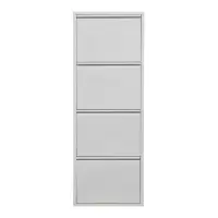 Zapatero Fly 50 cm con 4 puertas blanco