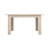 Mesa rectangular STO/138 BIS 137x80 roble sonoma