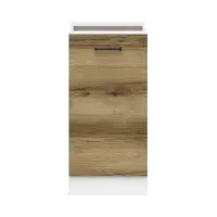 Armario de cocina bajo Junona Line 40 cm derecho sin encimera roble delano claro