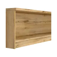 Armario colgante Nuis 135 cm abierto roble wotan