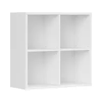 Armario suspendido Nepo Plus 77 cm abierto blanco