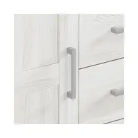 Cómoda Romance 93 cm con puertas y 4 cajones alerce sibiu claro