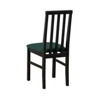 Silla tapizada Ramen verde