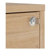 Cajonera Space Office 42 cm con 3 cajones roble artisan