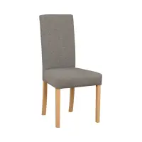 Silla tapizada Campel gris