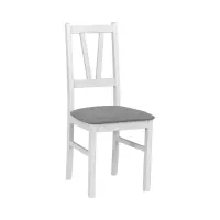 Silla tapizada Filo gris