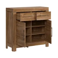 Cómoda Gent 101 cm con 2 puertas y 2 cajones roble stirling