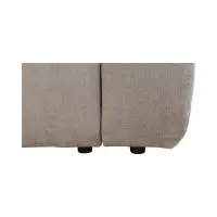 Sofá rinconera izquierdo Chill_Me convertible con arcón chenilla marrón