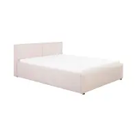 Cama tapizada Nedin 160x200 beige