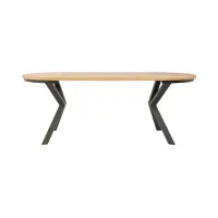 Mesa extensible Eland 100/150/200x100 roble wotan