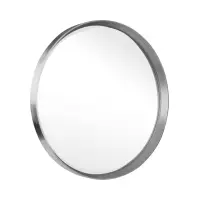 Espejo de pared Valencia 73 cm plateado