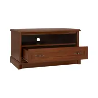 Mueble RTV Kent 101 cm con cajón y estante castaño