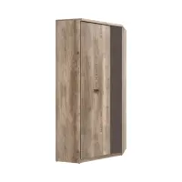 Armario de esquina Malcolm 96x96 cm roble canyon monument estampado/gris wolframio