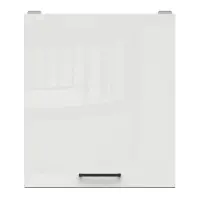 Armario superior de cocina Junona Line 50 cm izquierda/derecha brillo tiza