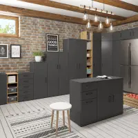 Estantería MultiDo 80 cm con 2 puertas atelier claro