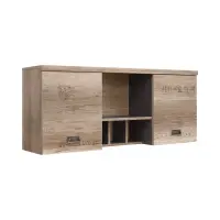 Armario colgante Malcolm 120 cm con puertas roble canyon monument