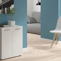 Armario Neno 60 cm de dos puertas blanco