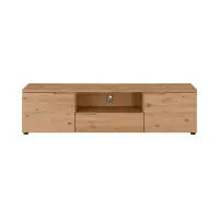 Mueble RTV Spice 165 cm con 2 puertas y un cajón roble natural