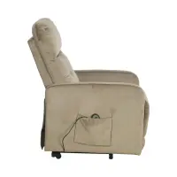 Sillón tradicional Grand con función relax beige