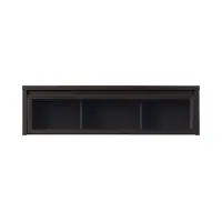 Vitrina suspendida Kaspian 144 cm con puertas wenge