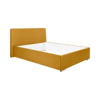 Cama tapizada Cosala III 160x200 amarilla