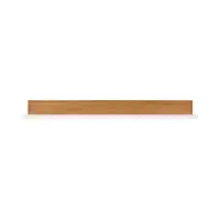 Estante de pared Rovika 153 cm blanco brillo/roble natural