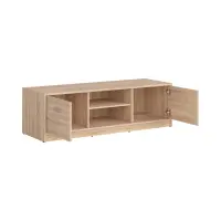 Mueble RTV Nepo Plus 138 cm con 2 puertas y estante roble sonoma