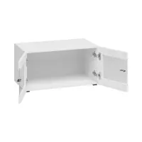 Vitrina System 64 de 2 puertas blanca