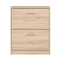 Zapatero Nepo Plus 70 cm con 2 puertas roble sonoma