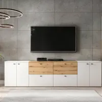 Armario System 64 de una puerta blanco